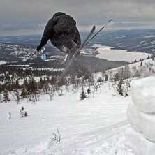 Jag och Micke var ledig en dag samtidigt p&aring; hela . Foto: Andreas. &Aring;kare: Jonas Sj&ouml;din.