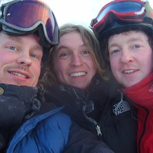 Foto: Stefan Lindgren. &Aring;kare: Stefan, Andr&eacute;, Magnus.