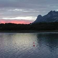 Ett favoritmotiv igen... 
Tilthornet, solnedg&aring;ng. Foto: Mattias Clarin.