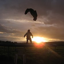 h&auml;rlig kv&auml;ll... Foto: Julle. &Aring;kare: Jon H&ouml;st- mig.