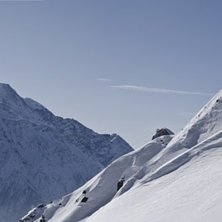 Panoramabild med Mont Blanc. Foto: Oskar Lindby. &Aring;kare: Sebastian Carlsson.