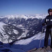 Foto taget i Sportgastein. Badgastein i dalen. Stu. Foto: Pontus Lindberg. &Aring;kare: Oskar Lindberg.