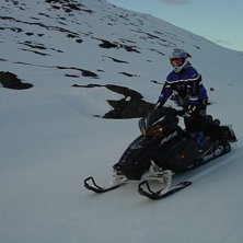 En sen efter middag p&aring; v&auml;g fr&aring;n Lokkta.... H&auml;r. Foto: Petter Grimborg. &Aring;kare: Daniel Blom.
