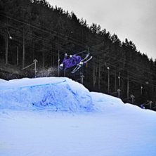 En sk&ouml;n dag i backen :D. Foto: Ajemini. &Aring;kare: Jonathan Sandklef.