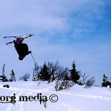 Min andra backflip n&aring;gonsin. Flyborgen fotar.. Foto: Ludvig Flyborg.
