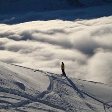 Brunni, Engelberg: dimman kliver upp till Brunnih�. Foto: Vegard K&aring;sa. &Aring;kare: Paul Aleksander K&aring;sa.