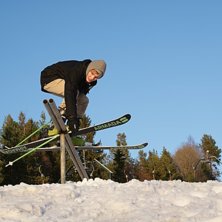 shoutout r&ouml;r i hedebacken en v&aring;rig dag.. Foto: Andreas Dahlstr&ouml;m. &Aring;kare: Hans Areskoug.