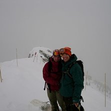 MikE Taylor of Kicking Horse told us to hike this . Foto: ski patrol. &Aring;kare: Sofie Windh, Brian Wolfe.