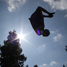 Backflip!. Foto: Ann Jonsson. &Aring;kare: Joseph Jansson.