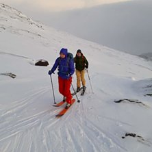 P&aring; v&auml;g upp till toppen av Prakk&aring;tj&aring;kke..