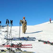 vinkar glatt n&auml;r jag &auml;r i Italien.. Foto: Isa. &Aring;kare: Sante.