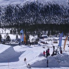 D-spin 7 p&aring; Cloetta big air finalen i Tand&aring;dalen. Foto: Matilda Starkenberg. &Aring;kare: Henrik Gustafsson.
