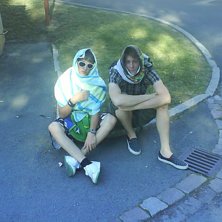 jag &aring; olof. Foto: vet inte.