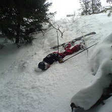 S&aring; kan det g&aring;.... Foto: Malin Pehrson. &Aring;kare: Jonas Pehrson.