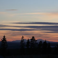 Tog kortet p&aring; n&aring;gra fj&auml;ll i Norge. Foto: Johan Bogg.