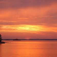 En r&auml;tt nice bild tagen nere vid bryggan p&aring; land. Foto: Fredrik Sill&eacute;n.