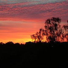 bilden &auml;r tagen ifr&aring;n taket av mitt hus.. Foto: jesper fj&auml;lling. &Aring;kare: m&aring;ln.