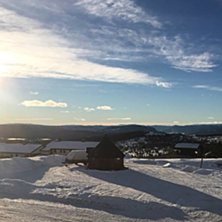 Dr&oslash;mmedag i fjellet.
Sol og mildt.  Lite vind og .