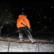 N&auml;r f&ouml;rsta sn&ouml;n i Ljusdal kom s&aring; passade vi p�. Foto: Ronny Wallberg. &Aring;kare: Adam Persson.