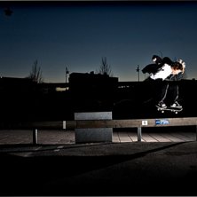 backside ollie. Foto: Filip Erlind. &Aring;kare: Isac bergwall.