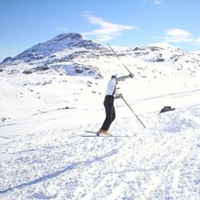 Om han hade haft twintip kanske landningen suttit.. Foto: Anders Nilsson. &Aring;kare: KP Carlsson.