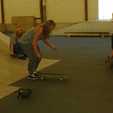 Tjejskate. Foto: Malin Sj&ouml;din. &Aring;kare: Jag.