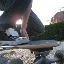 longboard p&aring; v&auml;ster&aring;s gator. Foto: marcus wadsten. &Aring;kare: marcus wadsten.
