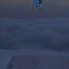 L&aring;ga moln i dalen nedanf&ouml;r Mt Hood skapade ett u. Foto: Mattias Fredriksson. &Aring;kare: Colby West.