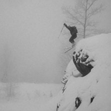 Mats leker i gruvschakten p&aring; red. Foto: Daniel forsberg. &Aring;kare: Mats Wilen.