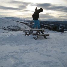gillade ljuset.... Foto: Marcus Evander. &Aring;kare: Magnus Bergqvist.