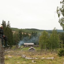 Jag hitta en liten stubbe som ja ville s&auml;tta mig . Foto: Miriam Bylund. &Aring;kare: Adrian Fr&ouml;lund.