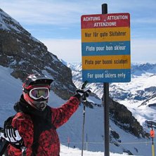 Vi tog oss ner tillslut.. Foto: Tobias Antefelt. &Aring;kare: Seth Morrison.