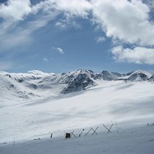 Utsikt fr&aring;n toppen p&aring; pist &amp;quot;Markudjik3,. Foto: Melker Rinaldo.