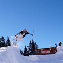 Jag provar p&aring; mina skills i pipen!. Foto: Sandra. &Aring;kare: Rebecka Westerberg.