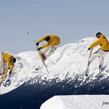 Vad mer kan beh&ouml;vas? Sol... skidor... Jonas som s. Foto: JonasCollen.com. &Aring;kare: Johan Kristofers.