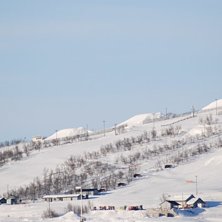 Parken i Kiruna, n&auml;sta &aring;r &auml;nnu st&ouml;rre!. Foto: Acke vig. &Aring;kare: Tr&auml;ningsarena f&ouml;r VIG.