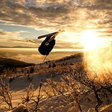 Vi sl&auml;ngde upp en BC kick under jullovet och k&ouml;r. Foto: Johan Schedin. &Aring;kare: Fredrik Bondeson.