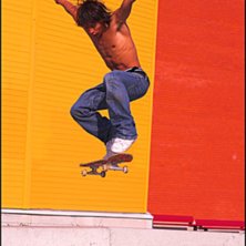 Jag kom i ganska h&ouml;g fart, stampade med h&ouml;ger fo. Foto: Simon P. &Aring;kare: sante.