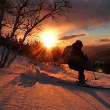 Powder for breakfast!. Foto: Alexandra Hafmar. &Aring;kare: Linn Oredson.