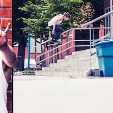 En skatesession ett tag sen!

F&ouml;r mer bilder be. Foto: Andreas Bryngel. &Aring;kare: August Forsman.