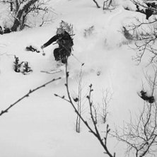 Hittade lite sn&ouml;. Foto: Magnus Strand-Holmgren. &Aring;kare: Robert Jarlen&auml;s.