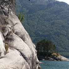 Jacob badar i Norge. Foto: Mattias Fredriksson. &Aring;kare: Jacob Wester.