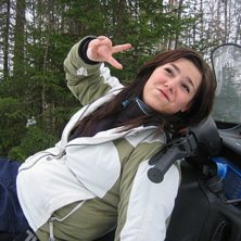 V&aring;ran lilla skotertripp till H&ouml;kberg. Fullast k�. Foto: Anna Frost. &Aring;kare: Malin Thorildsson.