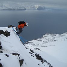 Latrastrond ligger &iacute; Eyjafjord pa nord Island. Et. Foto: Gu&eth;mundur &Oacute;li Gunnarsson. &Aring;kare: Kristinn Magnusson.