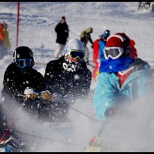 JOSS. Foto: Johan Svensk. &Aring;kare: Henrik Harlaut, Laurent Favre, Tom Wallisch.