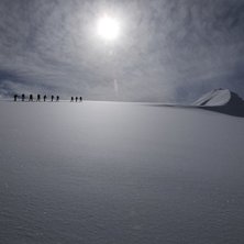 Ski Touring med Ruedi Beglinger, Selkirk Mountain . Foto: Ruedi Beglinger. &Aring;kare: Martin Hansson, Eva Hansson m.fl.