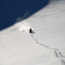 Grym dag p&aring;  syltoppen... Tyv&auml;rr syns inte sigge. Foto: Robin Ambell.
