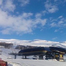 Sol og nydelige forhold!
Fint v&aelig;r, svak vind og -.