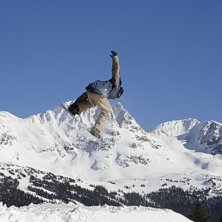 Tagen ifr&aring;n whistler parken med blackcomb som bak. Foto: Jonas Lengquist.