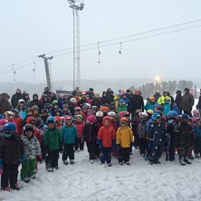 Stor skiglede!
90 skiglade unger p&aring; skikurshelg i.